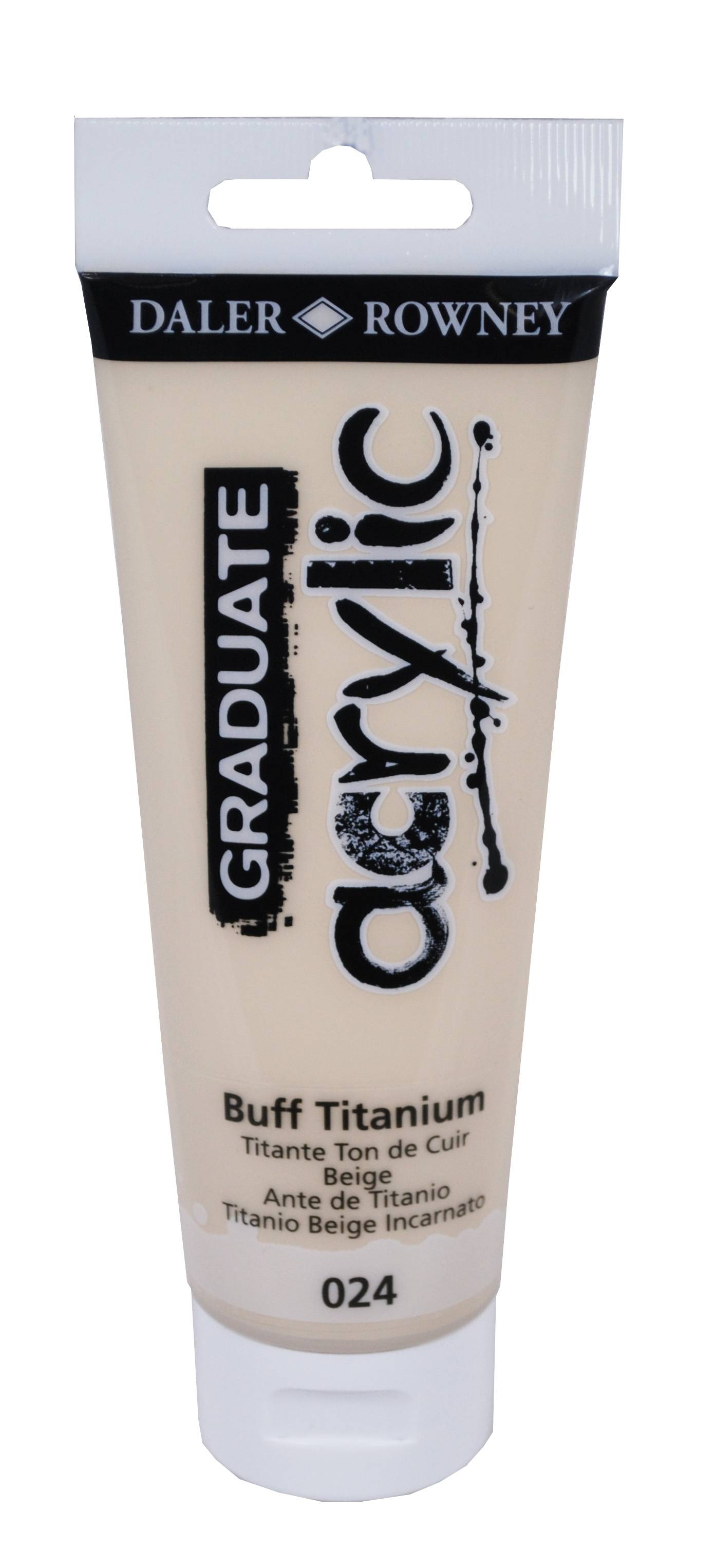 Graduate Ακρυλικά Χρώματα Buff Titanium 120ml