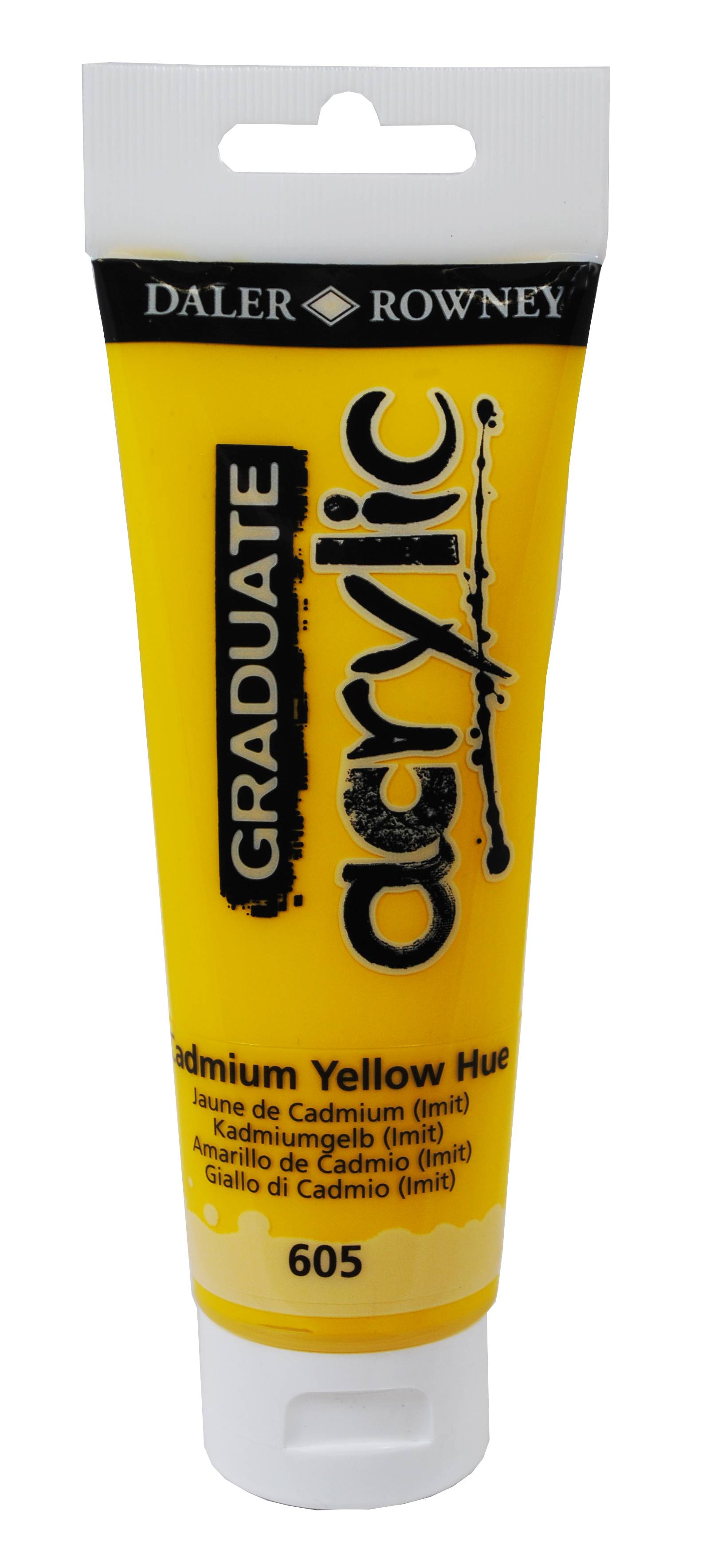 Graduate Ακρυλικά Χρώματα Cadmium Yellow Hue 120ml
