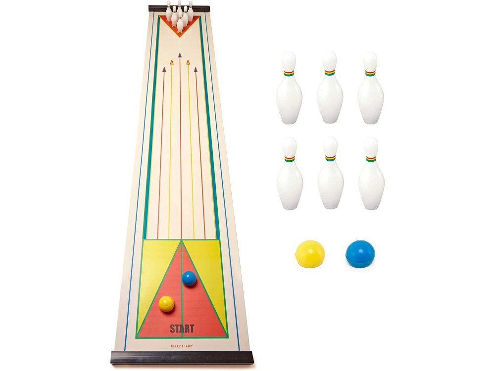 Kikkerland Tabletop Bowling, Επιτραπέζιο παιχνίδι, 1τμχ