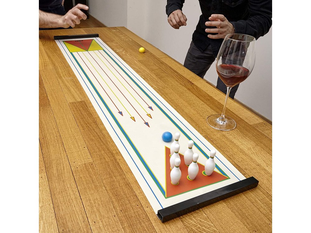 Kikkerland Tabletop Bowling, Επιτραπέζιο παιχνίδι, 1τμχ