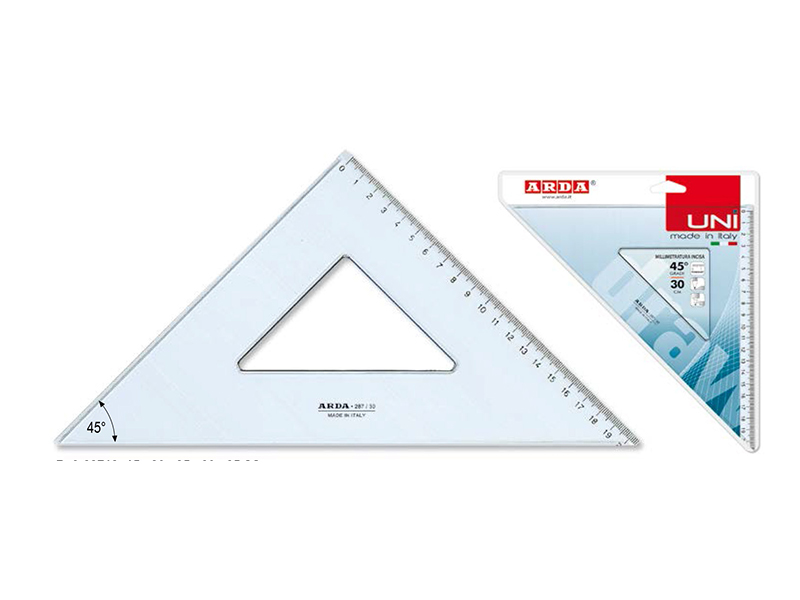 ΤΡΙΓΩΝΑ ILCA 35cm 45ο 75300 28735SS