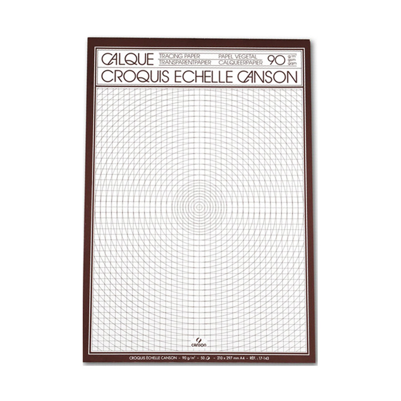 ΧΑΡΤΙ CANSON TRANSPARENT A4 50 ΦΥΛΛΑ 90G/M