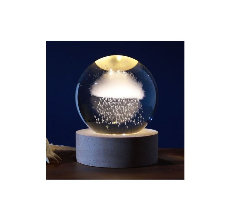 ΛΑΜΠΑ i-TOTAL XL2717A CRYSTAL BALL RAINY MEDIUM 8cm