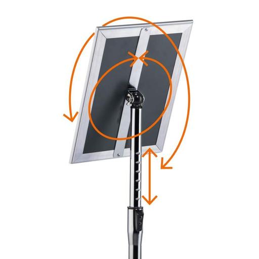 ΑΝΑΛΟΓΙΟ ΔΑΠΕΔΟΥ DURABLE ΜΕ ΠΛΑΙΣΙΟ ΑΛΟΥΜΙΝΙΟΥ Α4