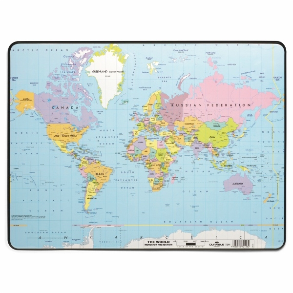 ΣΟΥΜΕΝ ΓΡΑΦΕΙΟΥ DURABLE ΠΛΑΣΤΙΚΟ ΜΕ ΧΑΡΤΗ 40Χ60cm