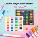 Ohuhu Acrylic Paint Markers Cotton-core Σετ 36 Ακρυλικών Μαρκαδόρων Fine & Dot