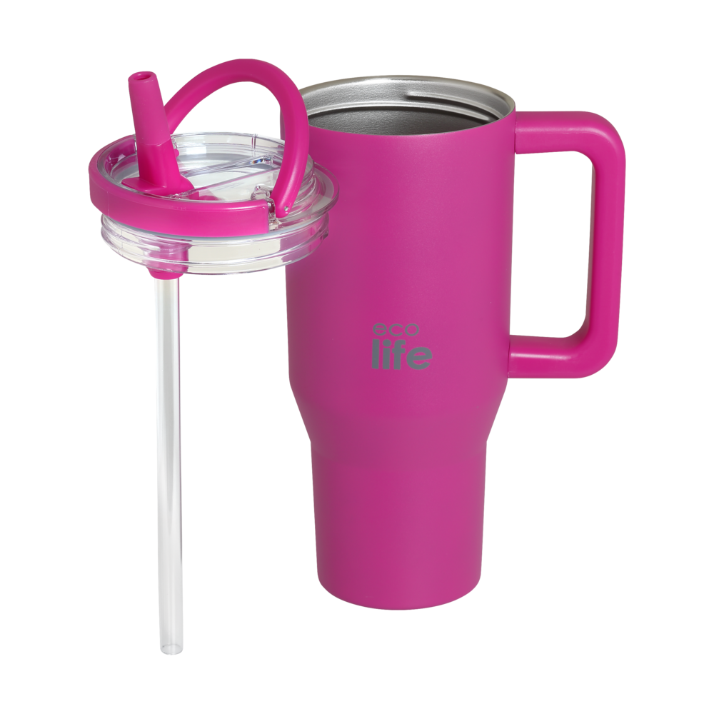 ECOLIFE Neon Magenta 900ml (2Handles Lid)