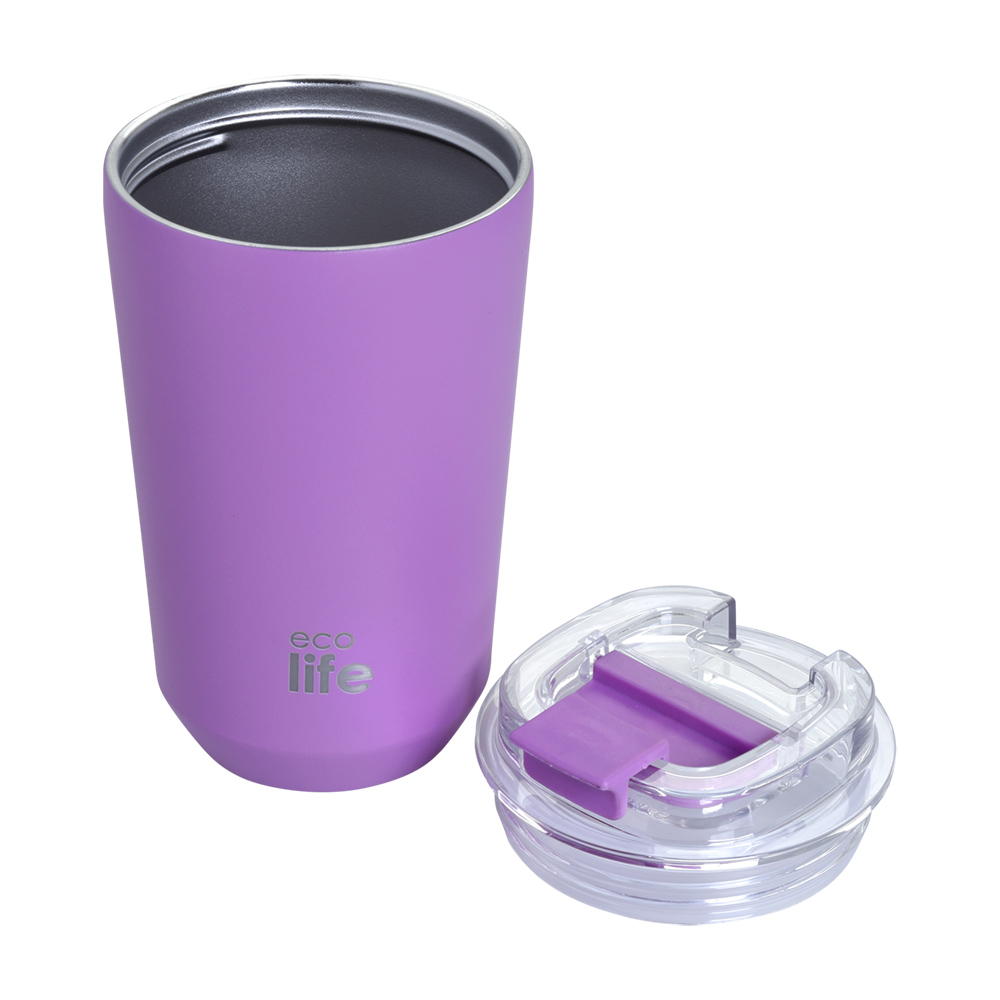 ECOLIFE Pure Purple Coffee Thermos 360ml