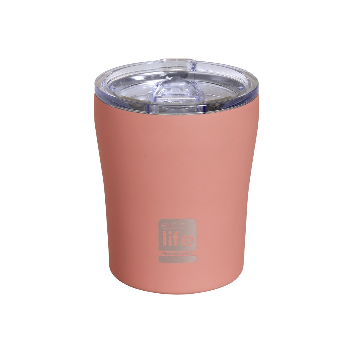 Ecolife Ροζ (Matte) Coffee Thermos 300ml