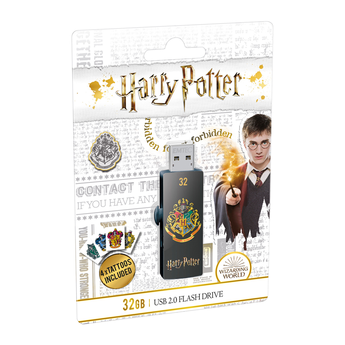 Emtec Flash USB 2.0 M730 Harry Potter Hogwarts 32GB - ECMMD32GM730HP05