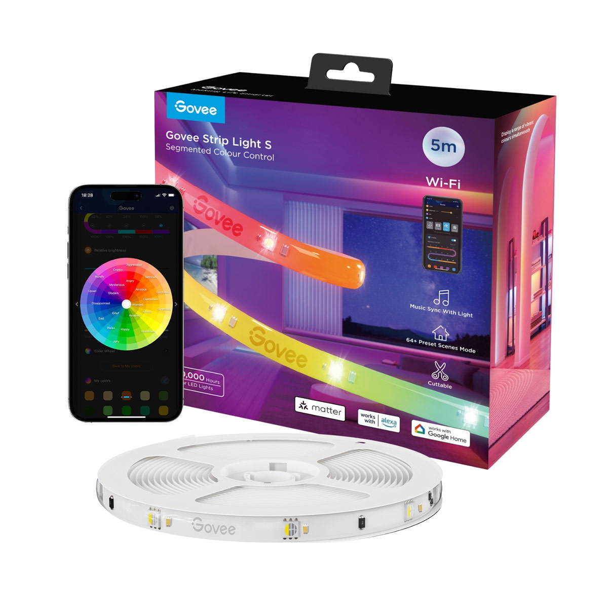 Govee H612A RGBIC Strip Light S - 5m