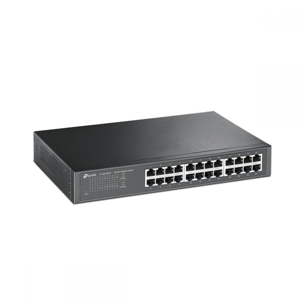 Switch Desktop-Rackmount TP-Link 24 Port TL-SG1024D 10-100-1000Mbps
