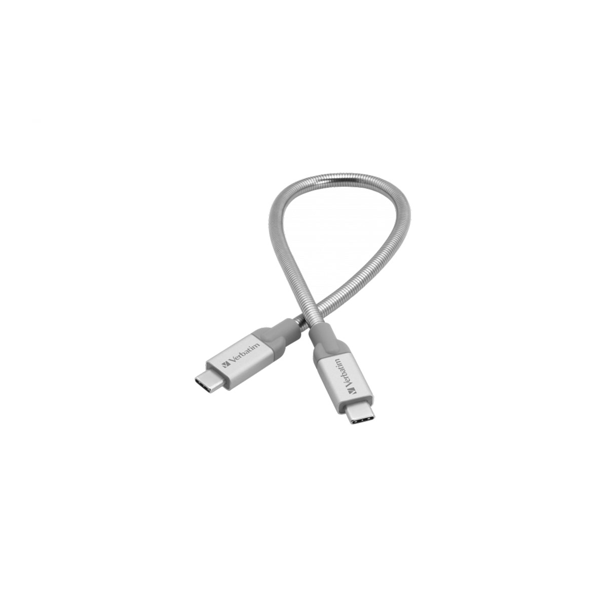 Verbatim Sync n' Charge Stainless Steel USB-C to USB-C 3.1 - 30 cm - 48867