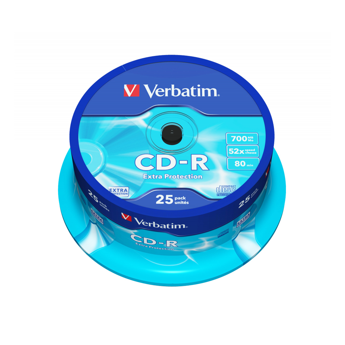 CD-R VERBATIM 43432 700MB 52X EXTRA PROTECTION SURFACE