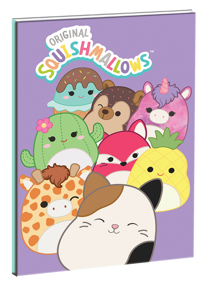GIM Gim Τετράδιο 17Χ25cm 40Φ SQUISHMALLOWS GIM Gim Τετράδιο 17Χ25cm 40Φ SQUISHMALLOWS