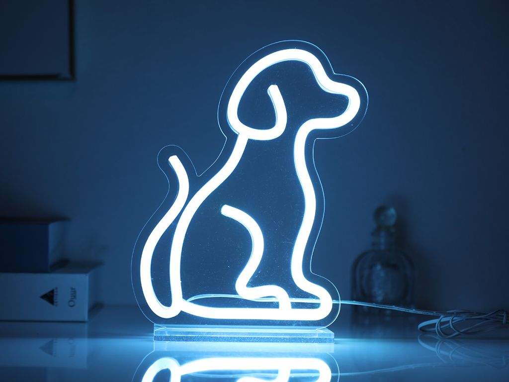 I-TOTAL Φωτιστικό LED ΣΚΥΛΟΣ NEON 16x 23 cm