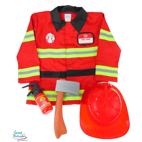 Great Pretenders Παιδική Στολή Πυροσβέστης με αξεσουάρ 4-6 ετών