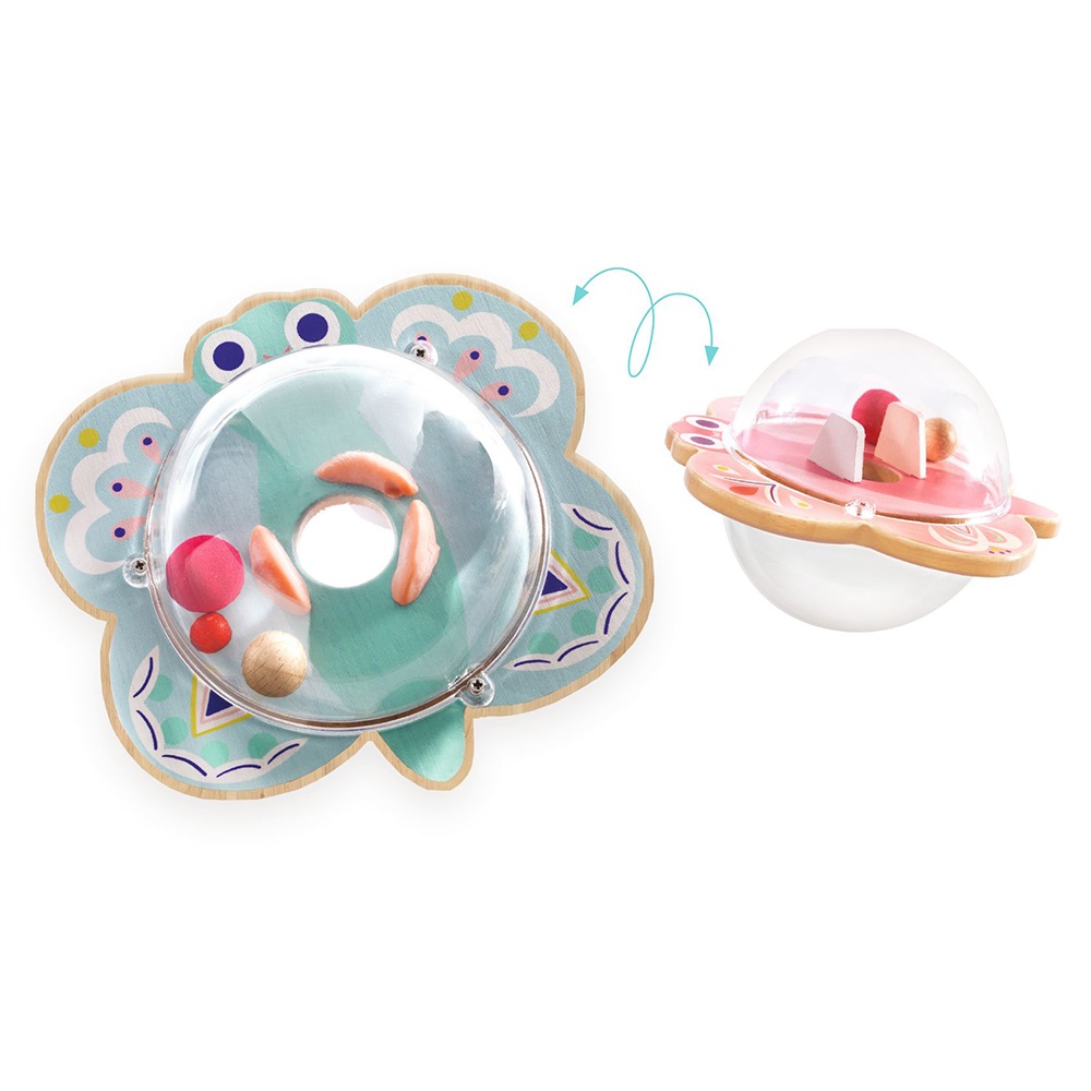 Djeco Παιχνίδι ανακάλυψης με κίνηση και ήχο `Πεταλούδα`