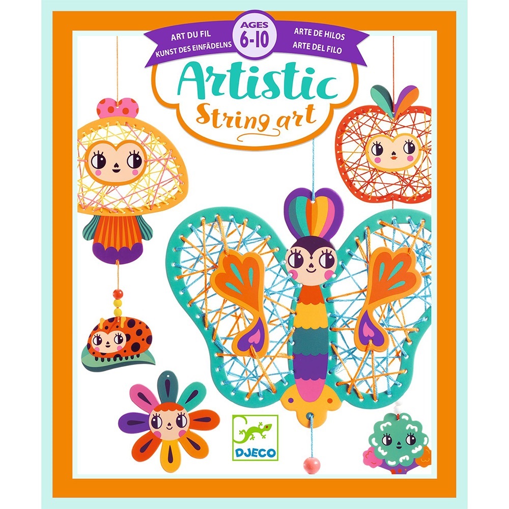 Djeco Artistic δημιουργώ με κλωστές `Πεταλούδα`