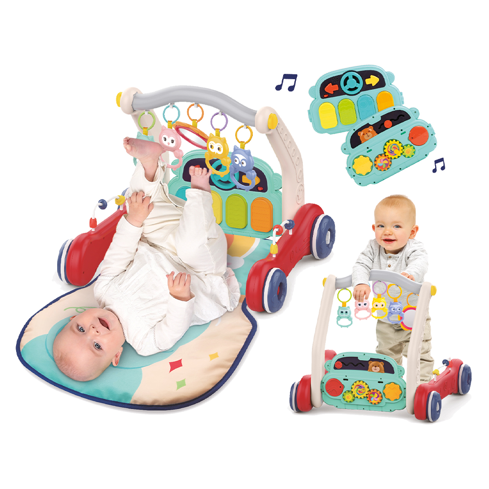 Ludi 3σε1 βρεφικό γυμναστήριο, περπατούρα και πιάνο