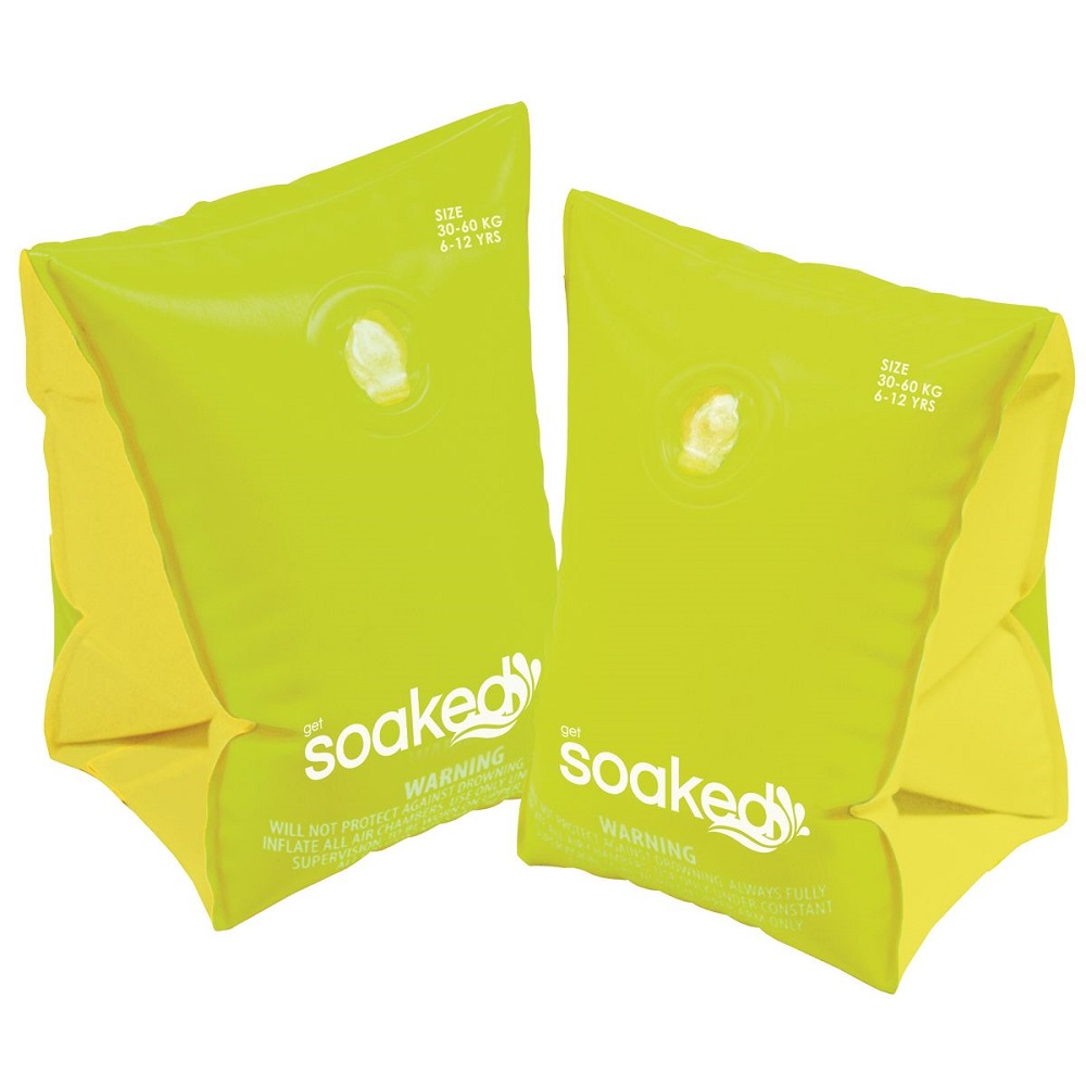 Splash Μπρατσάκια Κολύμβησης Κίτρινα 6-12 ετών