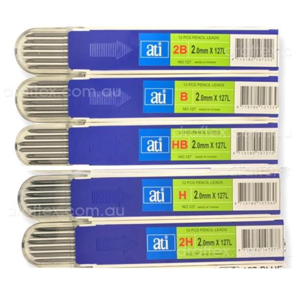 ATI ΜΥΤΕΣ ΜΗΧΑΝΙΚΟΥ ΜΟΛΥΒΙΟΥ 2mm 2Β ΣΕΤ 12 ΤΕΜΑΧΙΑ