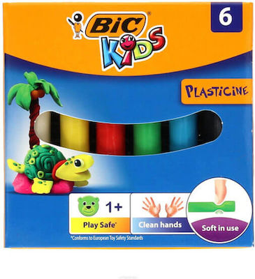 BIC ΠΛΑΣΤΕΛΙΝΗ KIDS 6 ΧΡΩΜΑΤΑ