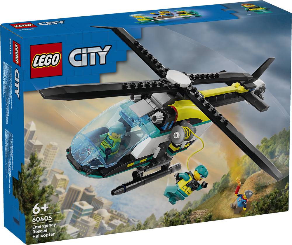 LEGO CITY EMERGENCY RESCUE HELICOPTER LEGO CITY EMERGENCY RESCUE HELICOPTER