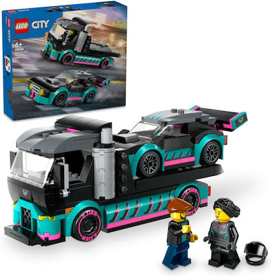 LEGO CITY RACE CAR AND CAR CARRIER TRUCK LEGO CITY RACE CAR AND CAR CARRIER TRUCK
