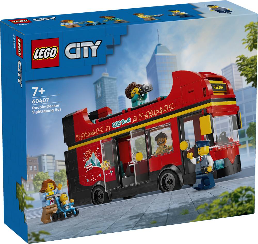 LEGO CITY RED DOUBLE-DECKER SIGHTSEEING BUS LEGO CITY RED DOUBLE-DECKER SIGHTSEEING BUS