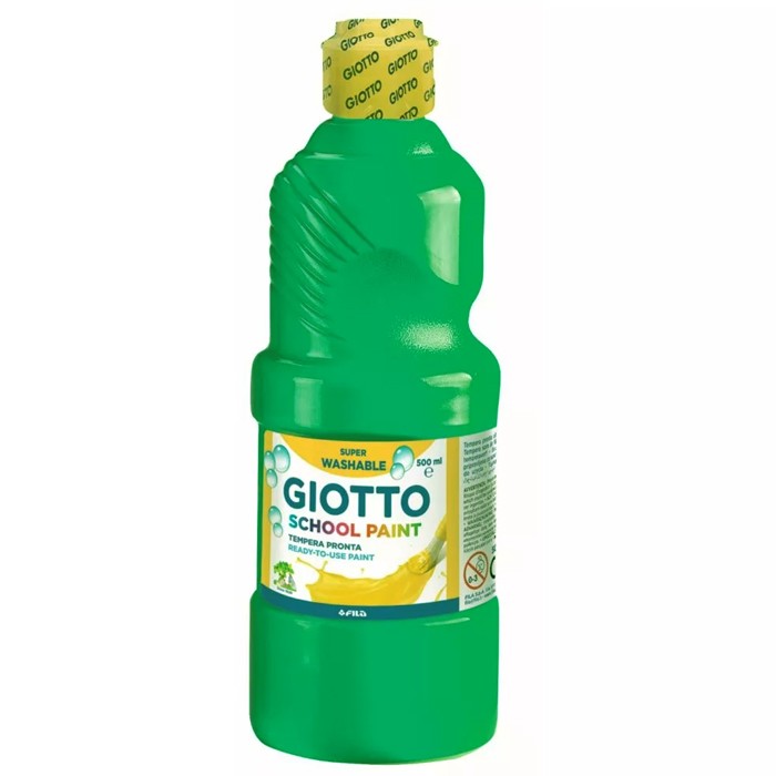 GIOTTO ΣΧΟΛΙΚΗ ΤΕΜΠΕΡΑ ΠΡΑΣΙΝΟ 500ML