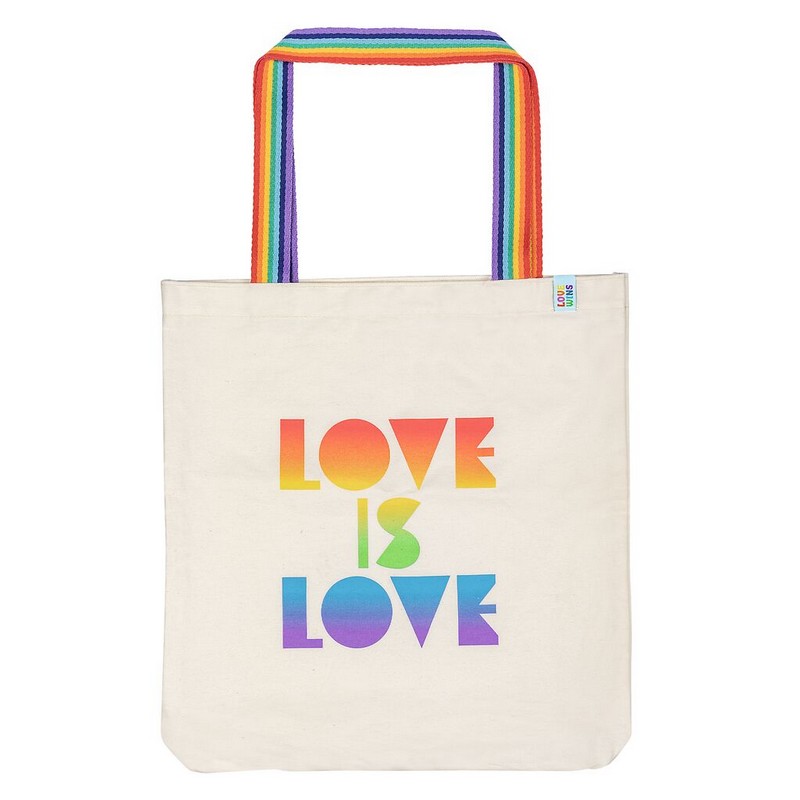 Big Cotton Shopper Bio Rainbow