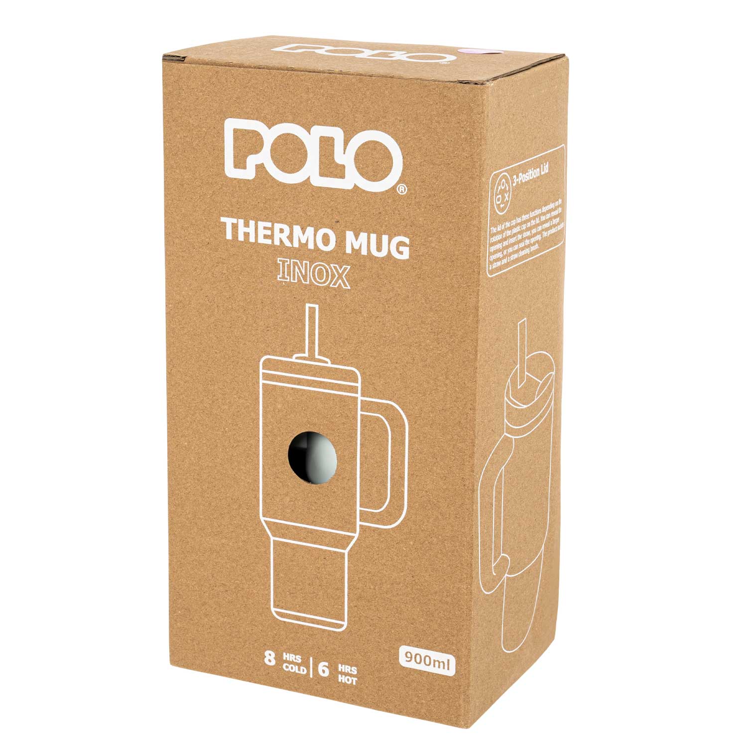 THERMO MUG INOX 900ML ΜΕΝΤΑ