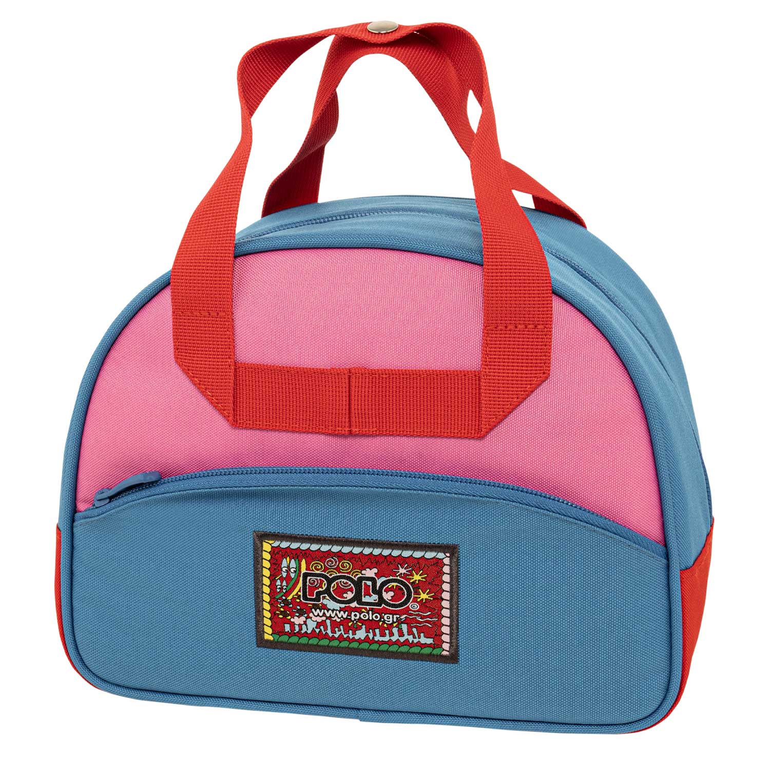 POLO ΤΣΑΝΤΑΚΙ ΦΑΓΗΤΟΥ VINTAGE ΜΠΛΕ- ΦΟΥΞ