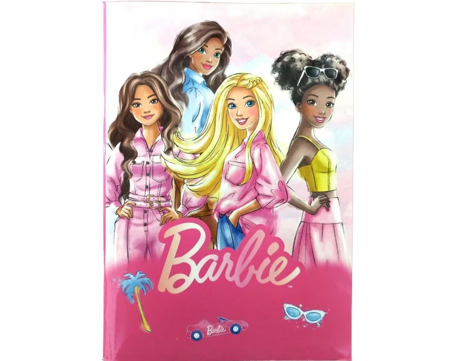GIM Gim Τετράδιο 17Χ25cm 40Φ Barbie Paints