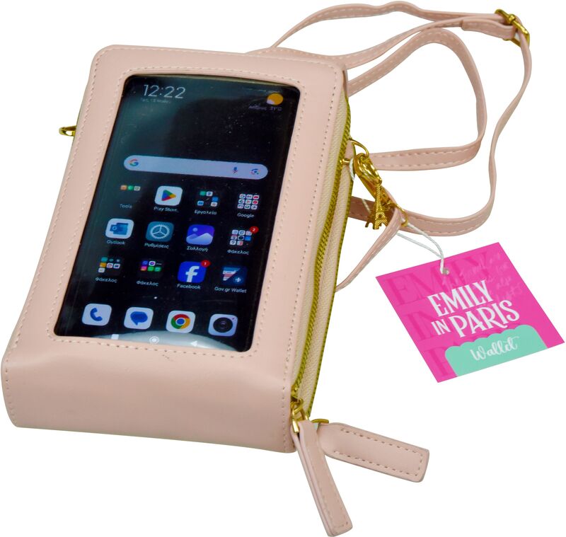 Emily In Paris Roses Τσαντάκι-Θήκη Κινητού